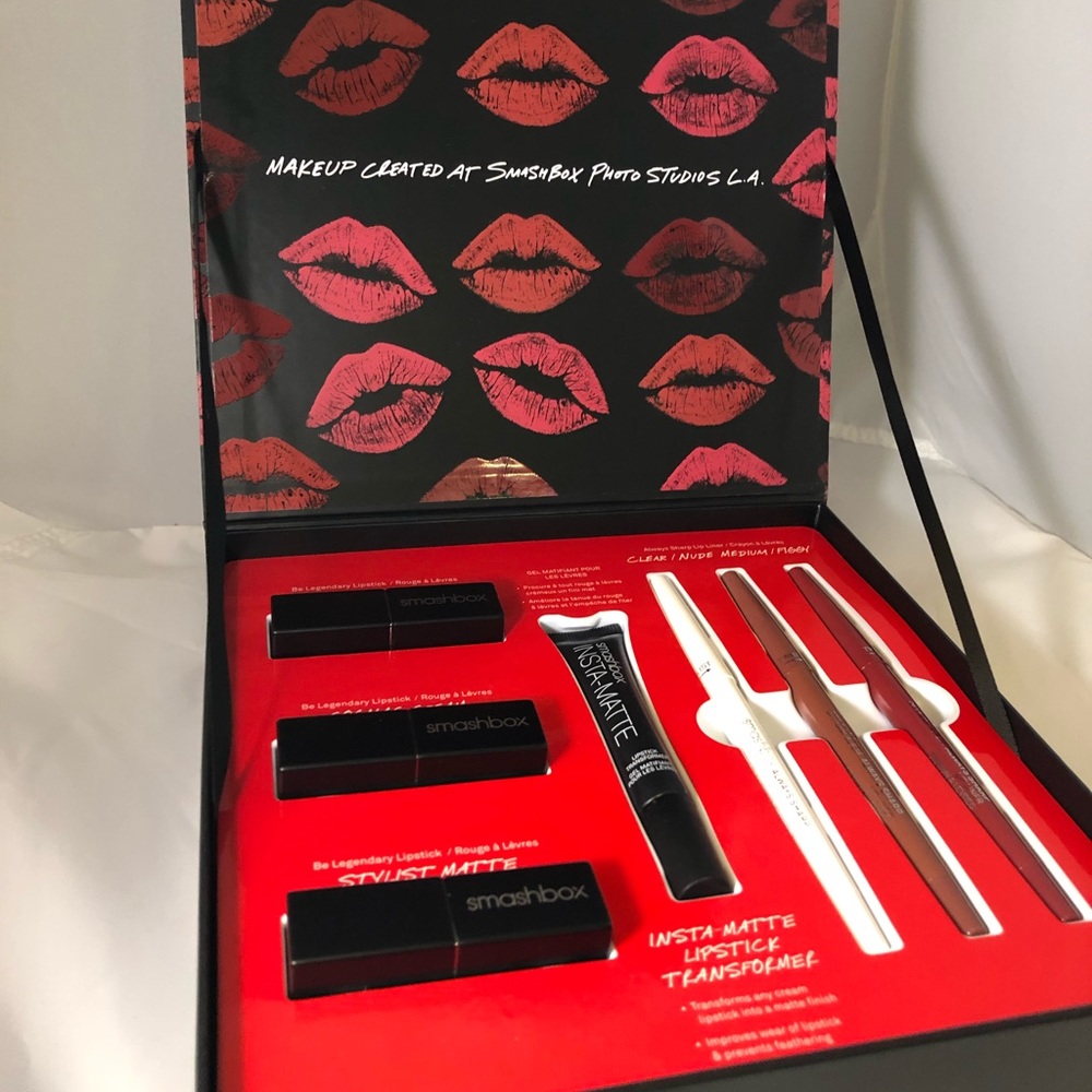Smashbox Lipstick Survival Kit NEW - 7-piece Set